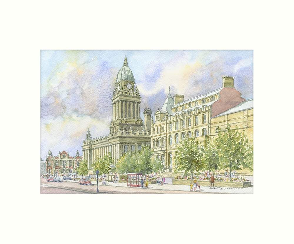 Leeds art print - Great Stuff from Cardtoons