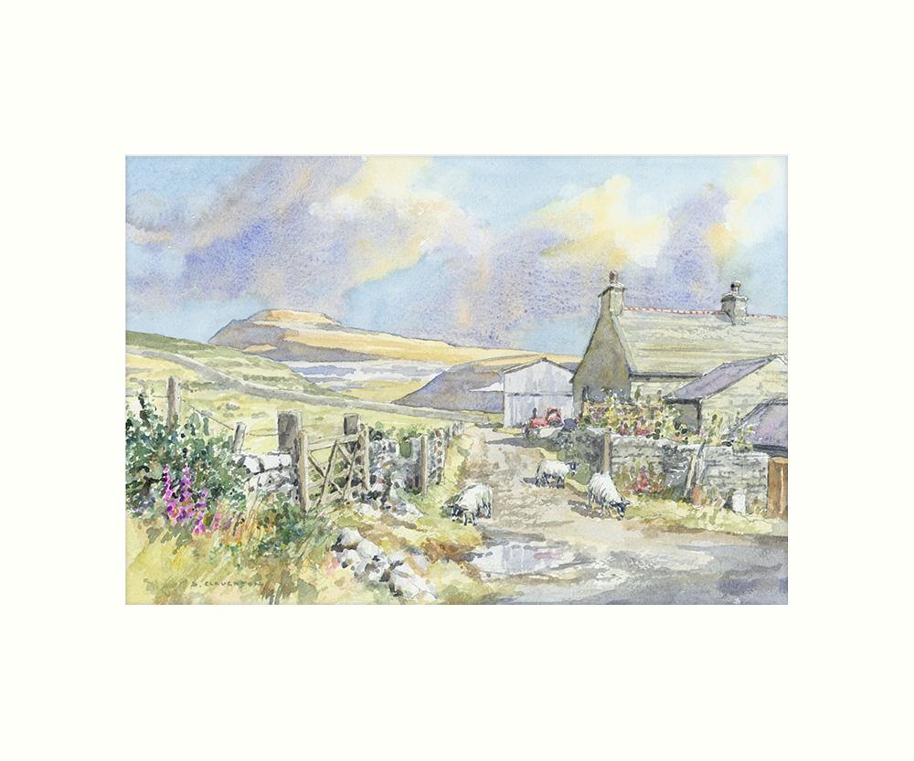 Ingleborough art print - Great Stuff from Cardtoons