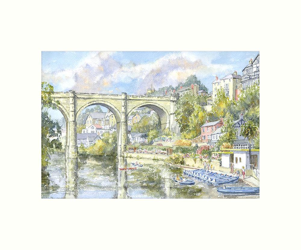 Knaresborough art print - Great Stuff from Cardtoons