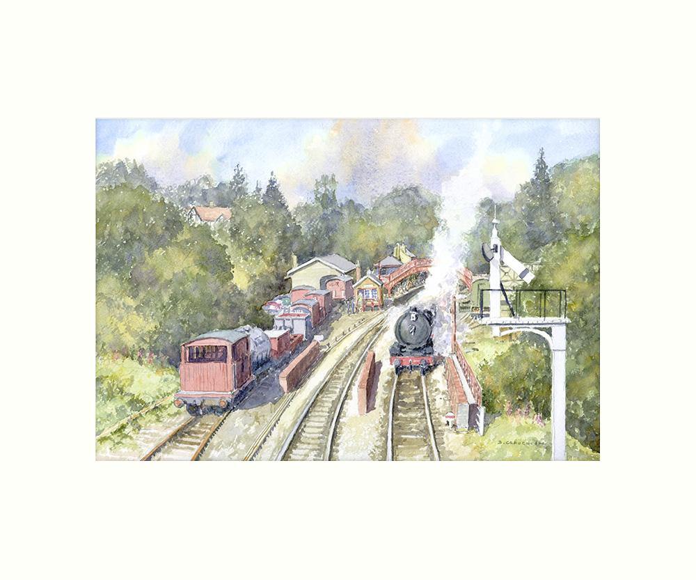 Goathland Station art print | Great Stuff from Cardtoons