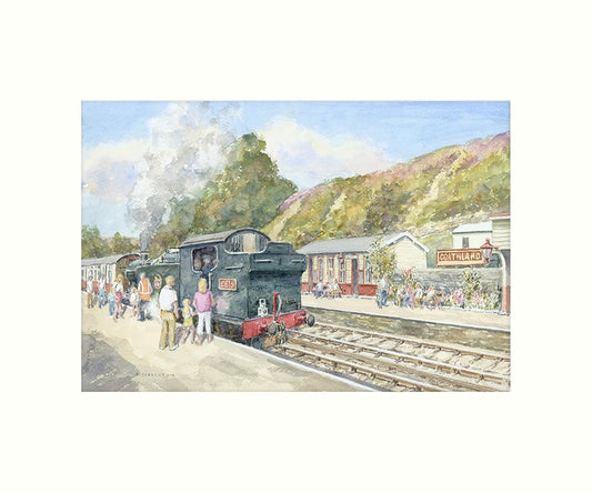 Goathland Station art print | Great Stuff from Cardtoons