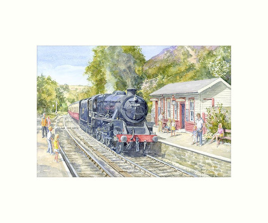 Goathland Station art print | Great Stuff from Cardtoons