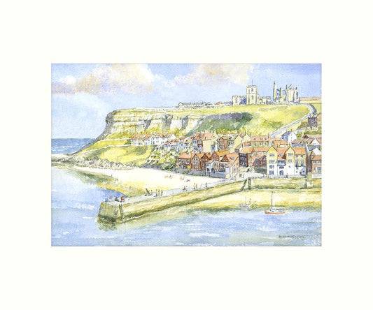 Whitby art print - Great Stuff from Cardtoons